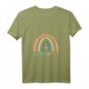 Damen Logopädin Mit Herz Logopädie Studium T-Shirt mit V-Ausschnitt, Pastell Regenbogen  Perfektes Geschenk & Outfit für Sprachtherapeuten & Studierende