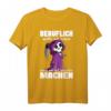 Beruflich wollte ich immer was mit Menschen machen T-Shirt  Lustiges Gothic & Misanthropen Kostüm für Halloween, Geburtstag & Alltag