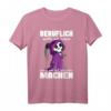 Beruflich wollte ich immer was mit Menschen machen T-Shirt  Lustiges Gothic & Misanthropen Kostüm für Halloween, Geburtstag & Alltag