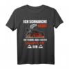 Ich schnarche nicht Spruch Lokführer Dampflok Eisenbahn T-Shirt  Lustiges Geschenk für Eisenbahn- und Dampflokfans zu Weihnachten & Geburtstag
