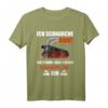 Ich schnarche nicht Spruch Lokführer Dampflok Eisenbahn T-Shirt  Lustiges Geschenk für Eisenbahn- und Dampflokfans zu Weihnachten & Geburtstag