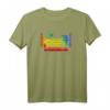 Komplettes Periodensystem der Elemente T-Shirt in Deutsch  Buntes Design für Chemiker, Lehrer & Schüler mit 118 Elementen