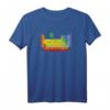 Komplettes Periodensystem der Elemente T-Shirt in Deutsch  Buntes Design für Chemiker, Lehrer & Schüler mit 118 Elementen