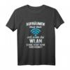 Admin, Nerd, Gamer, WLAN Design T-Shirt  Lustiges Informatiker-, Zocker- und Programmierer-Motiv für IT-Profis, Entwickler & Gaming-Fans