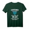 Admin, Nerd, Gamer, WLAN Design T-Shirt  Lustiges Informatiker-, Zocker- und Programmierer-Motiv für IT-Profis, Entwickler & Gaming-Fans