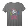 Heavy Metal Einhorn Design für Männer, Frauen & Kinder  Lustiges Rock & Punk T-Shirt als Geschenk für Musikfans