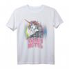 Heavy Metal Einhorn Design für Männer, Frauen & Kinder  Lustiges Rock & Punk T-Shirt als Geschenk für Musikfans