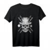 Schornsteinfeger Totenkopf T-Shirt  Perfekte Geschenkidee für Kaminfeger, Firmenjubiläum, Weihnachten & Geburtstag