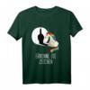 Lustiges Einhorn T-Shirt mit Spruch 'Erkenne die Zeichen'  Humorvolles Design für Alltag & Geschenkideen