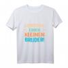 Kinder Ich bekomme einen kleinen Bruder. Geschwister Schwanger T-Shirt  Lustiges Geschenk für Brüder und Familienfeiern
