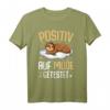 Faultier Positiv Auf Müde Getestet T-Shirt  Lustiges Tiermotiv für Morgenmuffel, Schlafmützen & Tierliebhaber