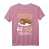 Faultier Positiv Auf Müde Getestet T-Shirt  Lustiges Tiermotiv für Morgenmuffel, Schlafmützen & Tierliebhaber