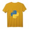 Python Logo T-Shirt für Programmierer  Das perfekte Geschenk für Entwickler, Data Scientists & Nerds