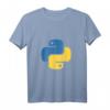 Python Logo T-Shirt für Programmierer  Das perfekte Geschenk für Entwickler, Data Scientists & Nerds