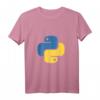 Python Logo T-Shirt für Programmierer  Das perfekte Geschenk für Entwickler, Data Scientists & Nerds