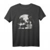 Wildschwein Keiler mit Hochsitz T-Shirt für Jäger im Vollmond Wald  Witziges Jagddesign für Natur-Liebhaber zum Geburtstag, Weihnachten & Ostern