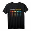 Dart Queens Damen T-Shirt - Lustiges Dart Design mit Dartpfeilen für Dartliebhaberinnen und Dartfans