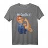 Rosie The Riveter We Can Do It Feminist Retro T-Shirt  Kultiges Protest- und Frauenrechts-Shirt für Demonstrationen & den Internationalen Frauentag