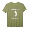 Ampel? Nein Danke! Rote Karte für die Ampel Regierung - Humorvolles Politisches T-Shirt für Patrioten, Kritiker und Freiheitsliebende