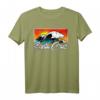 Santa Cruz California Vintage Retro T-Shirt - Surfer und Strandmotiv im 80er Style, ideales Geschenk für Surfer und Paddler