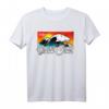 Santa Cruz California Vintage Retro T-Shirt - Surfer und Strandmotiv im 80er Style, ideales Geschenk für Surfer und Paddler