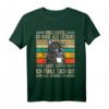 Lustiges Kaffee T-Shirt mit Katze und Sarkasmus  Witziges Design für Kaffeeliebhaber mit ironischem Spruch