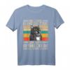 Lustiges Kaffee T-Shirt mit Katze und Sarkasmus  Witziges Design für Kaffeeliebhaber mit ironischem Spruch