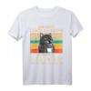 Lustiges Kaffee T-Shirt mit Katze und Sarkasmus  Witziges Design für Kaffeeliebhaber mit ironischem Spruch