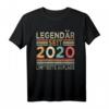 4. Geburtstag Legendär Seit 2020 T-Shirt  Perfektes Geschenk für 4-Jährige Jungen und Mädchen, Limitierte Edition für Kindergeburtstag
