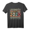 4. Geburtstag Legendär Seit 2020 T-Shirt  Perfektes Geschenk für 4-Jährige Jungen und Mädchen, Limitierte Edition für Kindergeburtstag