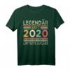 4. Geburtstag Legendär Seit 2020 T-Shirt  Perfektes Geschenk für 4-Jährige Jungen und Mädchen, Limitierte Edition für Kindergeburtstag
