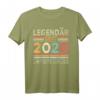 4. Geburtstag Legendär Seit 2020 T-Shirt  Perfektes Geschenk für 4-Jährige Jungen und Mädchen, Limitierte Edition für Kindergeburtstag