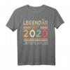 4. Geburtstag Legendär Seit 2020 T-Shirt  Perfektes Geschenk für 4-Jährige Jungen und Mädchen, Limitierte Edition für Kindergeburtstag