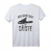Ich kam Sah und Sägte Kettensäge Motorsäge Holzfäller T-Shirt  Lustiges Geschenk für Männer, Frauen & Waldarbeiter zu Geburtstag, Muttertag, Vatertag & Weihnachten