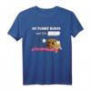 Mein Bauch tut weh und ich bin sauer auf die Regierung Meme T-Shirt  Lustiges Design für Magen- und Verdauungsprobleme