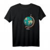 Travel The World T-Shirt  Perfektes Geschenk für Abenteurer & Weltenbummler, ideal für Fernweh und Reisen