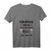 Lustiges Camping Wein T-Shirt mit V-Ausschnitt  Witziges Design für Wein- und Campingliebhaber bei Urlaub, Weingutbesuch & Freizeit