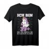 Lustiges 40er Geburtstag Frau T-Shirt - Ich bin 39+ Mittelfinger Design mit Einhorn zum runden HapBunny