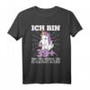 Lustiges 40er Geburtstag Frau T-Shirt - Ich bin 39+ Mittelfinger Design mit Einhorn zum runden HapBunny