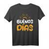 HapBunny T-Shirt mit Guten Morgen Buenos Dias Spanisch - Perfektes Souvenir für Spanienliebhaber und Geburtstagsfeiern