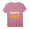 HapBunny T-Shirt mit Guten Morgen Buenos Dias Spanisch - Perfektes Souvenir für Spanienliebhaber und Geburtstagsfeiern