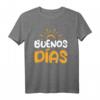 HapBunny T-Shirt mit Guten Morgen Buenos Dias Spanisch - Perfektes Souvenir für Spanienliebhaber und Geburtstagsfeiern