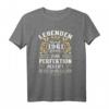 Legenden 1961 Geboren Geschenk Jahrgang 1961 Geburtstag T-Shirt  Lustiges Geburtstagsgeschenk für Männer & Frauen