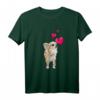 Niedliches Chihuahua Hund und Herzen T-Shirt  Lustiges Tierdesign für Hundeliebhaber, Welpenfans & Tierfreunde