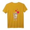 Niedliches Chihuahua Hund und Herzen T-Shirt  Lustiges Tierdesign für Hundeliebhaber, Welpenfans & Tierfreunde