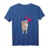 Niedliches Chihuahua Hund und Herzen T-Shirt  Lustiges Tierdesign für Hundeliebhaber, Welpenfans & Tierfreunde