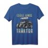 Coole Jungs fahren Traktor Trecker Kinder T-Shirt - Lustiges Bauernhof Motiv für kleine Landwirte