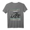 Coole Jungs fahren Traktor Trecker Kinder T-Shirt - Lustiges Bauernhof Motiv für kleine Landwirte