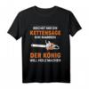 Reichet mir die Kettensäge ihr Narren T-Shirt - Lustiges Wald- und Holzarbeiter Motiv, ideales Geschenk für Holzfäller, Forstwirte & Waldkumpel