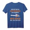 Reichet mir die Kettensäge ihr Narren T-Shirt - Lustiges Wald- und Holzarbeiter Motiv, ideales Geschenk für Holzfäller, Forstwirte & Waldkumpel